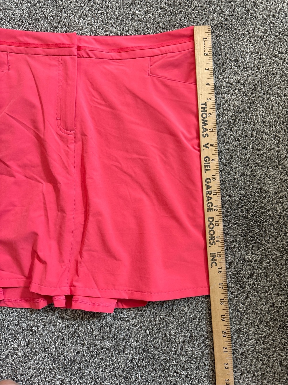 Nivo Sport Women's Golf Skirt Belle Skort Size 8 Athletic Geranium Cool Comfort - Picture 15 of 16